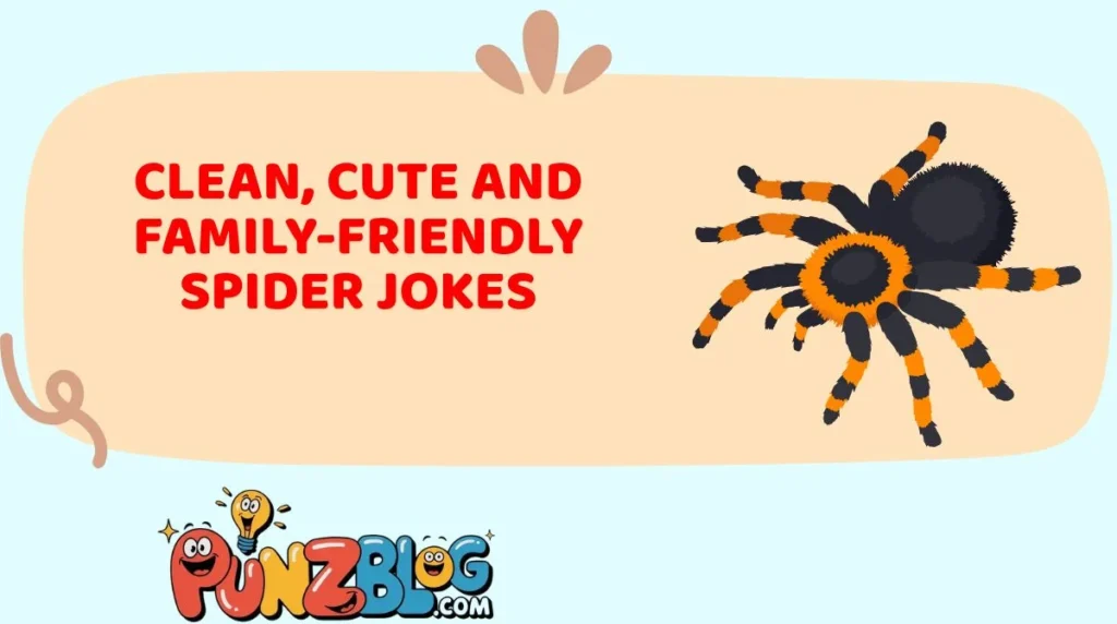 Clean, Cute and Family-Friendly Spider Jokes