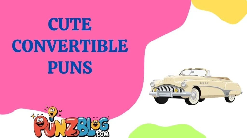 Cute Convertible Puns