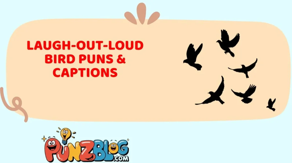 Laugh-Out-Loud Bird Puns & Captions