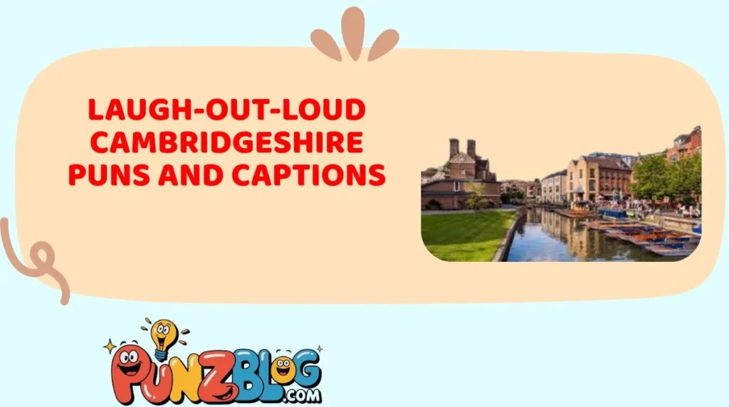 Laugh-Out-Loud Cambridgeshire Puns and Captions