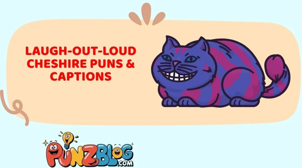 Laugh-Out-Loud Cheshire Puns & Captions