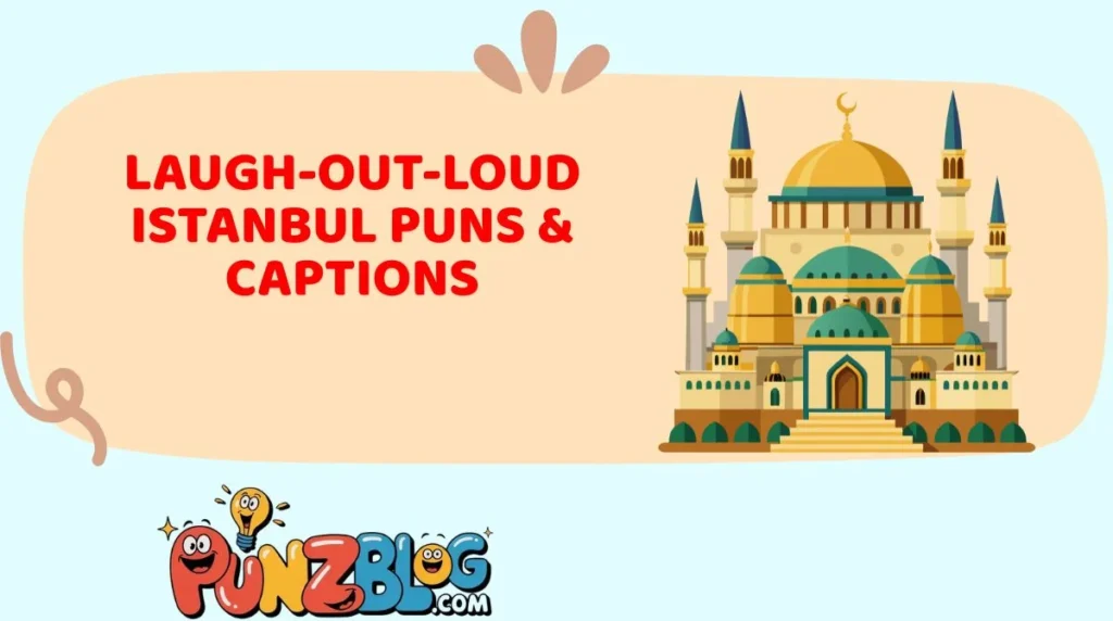 LAUGH-OUT-LOUD ISTANBUL PUNS & CAPTIONS