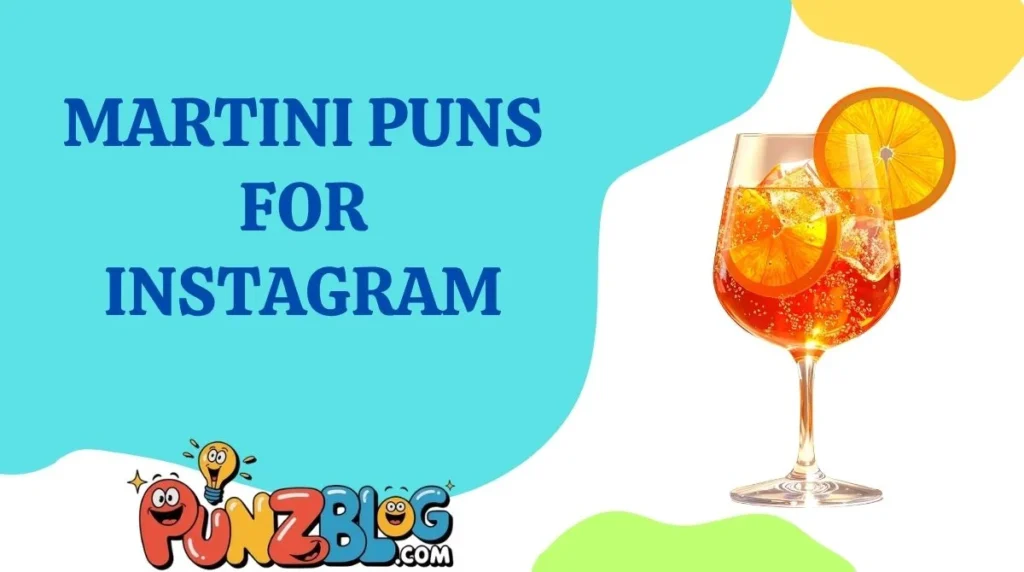 Martini Puns for Instagram