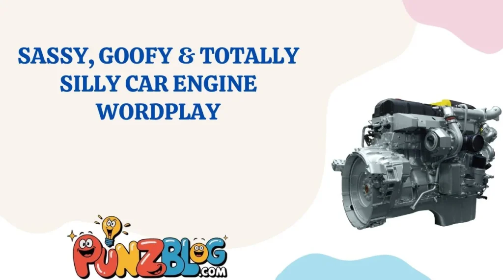 Sassy, Goofy & Totally Silly Car Engine Wordplay
