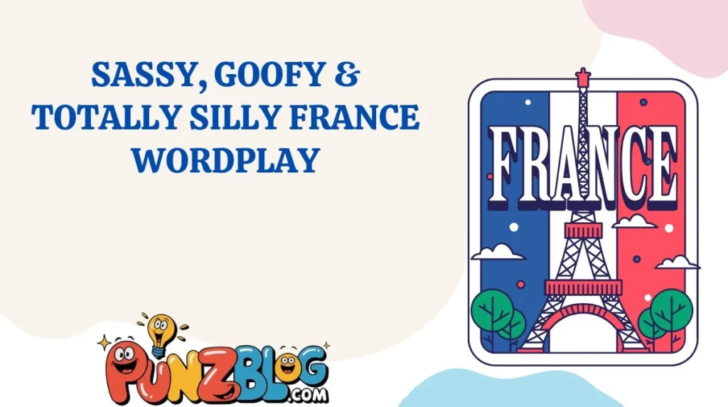 Sassy, Goofy & Totally Silly France Wordplay