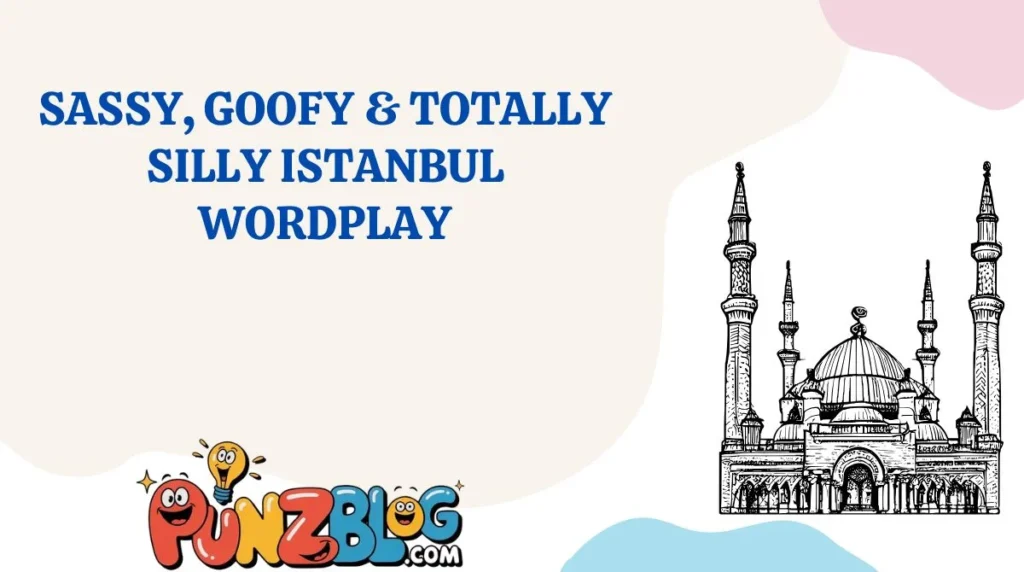 SASSY, GOOFY & TOTALLY SILLY ISTANBUL WORDPLAY
