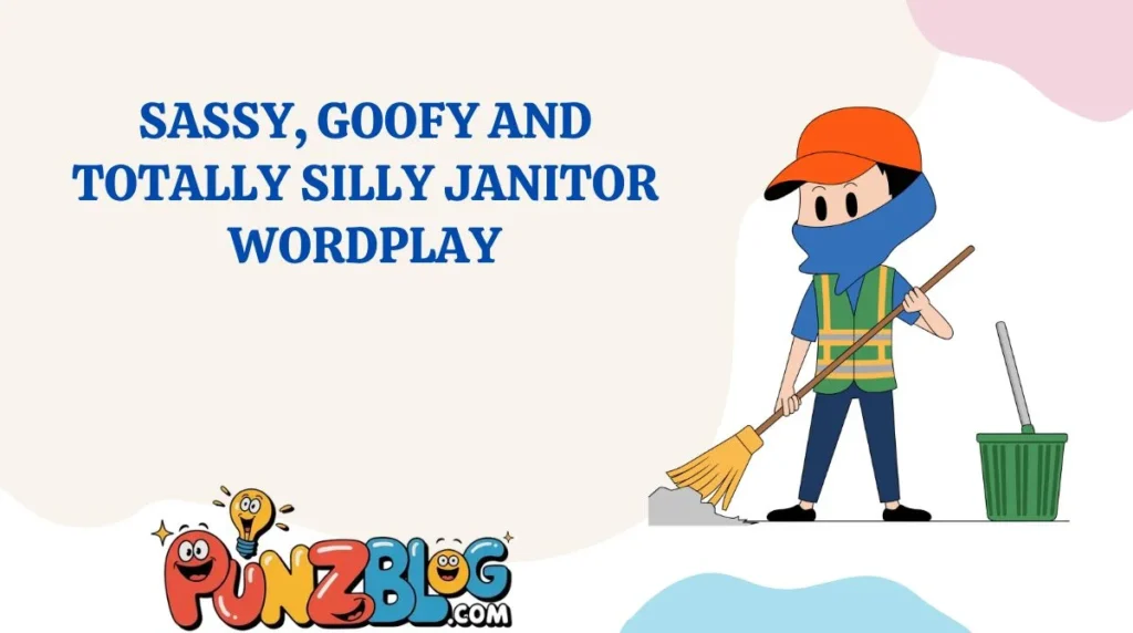 Sassy, Goofy and Totally Silly Janitor Wordplay