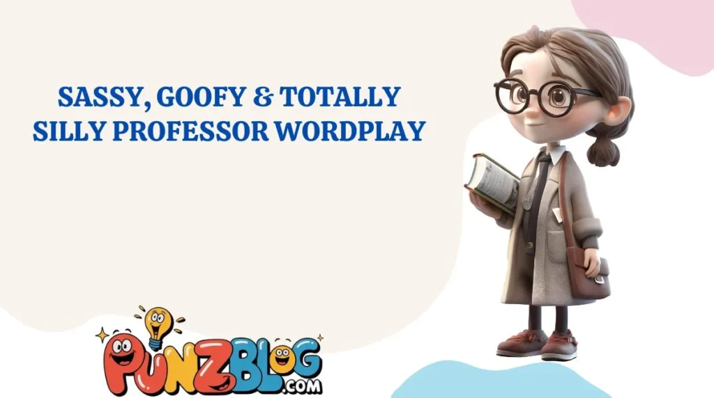 Sassy, Goofy & Totally Silly Professor Wordplay