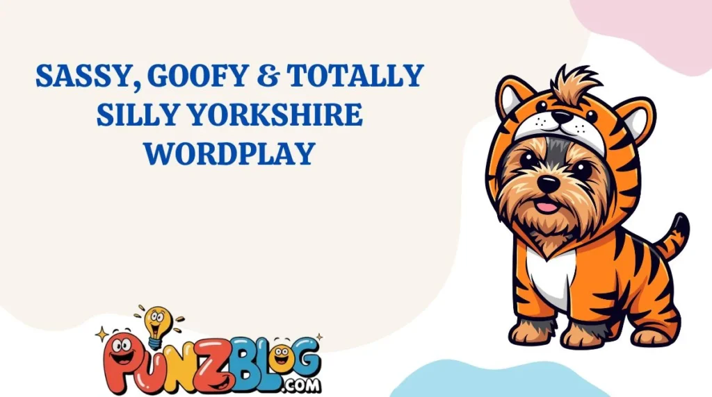 Sassy, Goofy & Totally Silly Yorkshire Wordplay