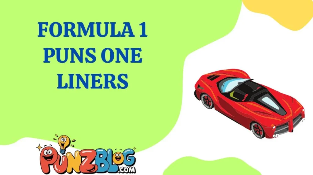 Formula 1 Puns One Liners