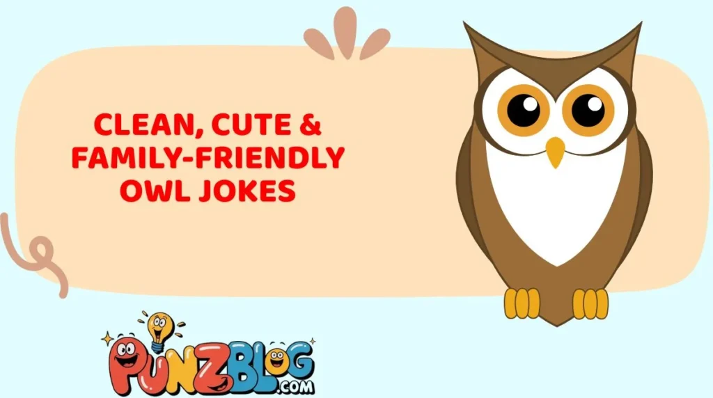 Clean, Cute & Family-Friendly Owl Jokes