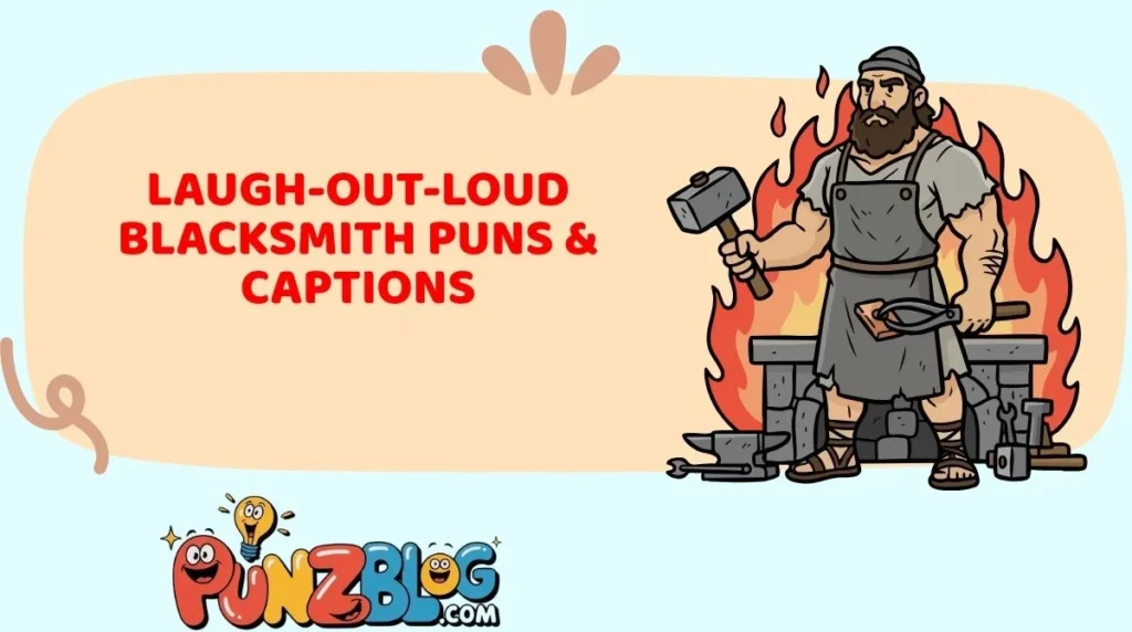 Laugh-Out-Loud Blacksmith Puns & Captions