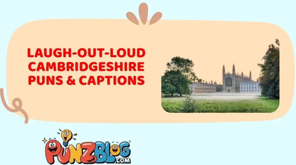 Laugh-Out-Loud Cambridgeshire Puns & Captions