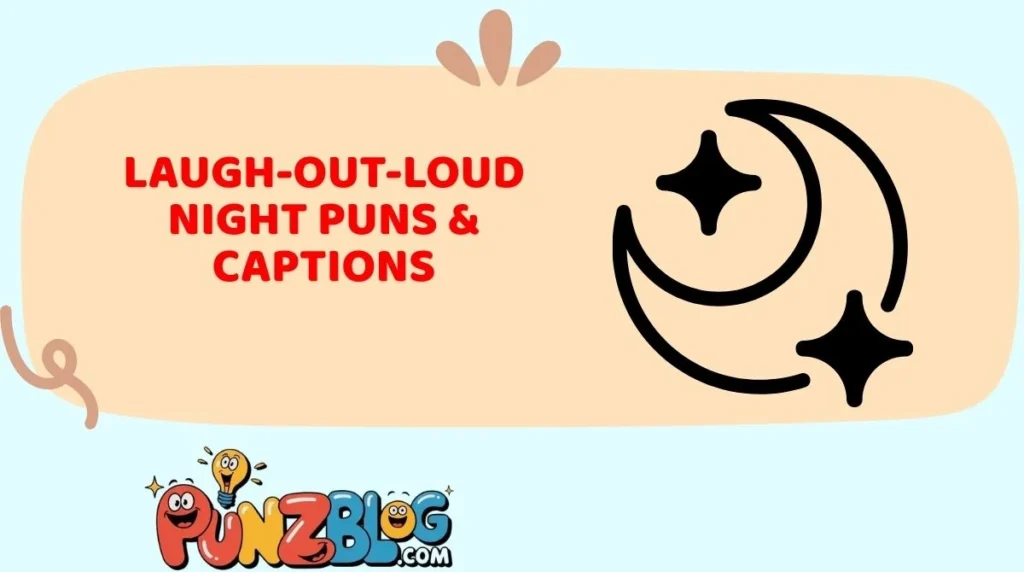 Laugh-Out-Loud Night Puns & Captions