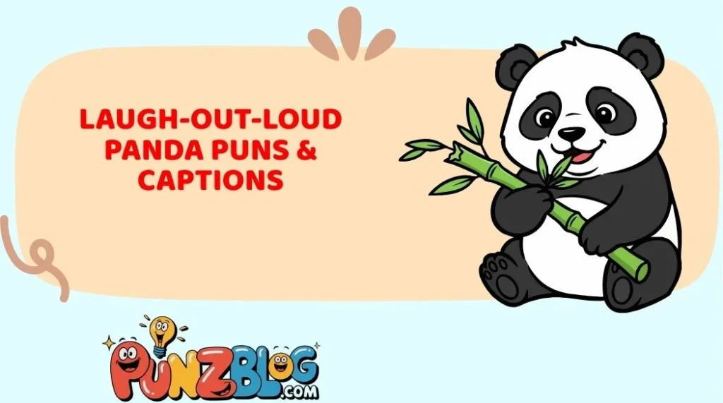 Laugh-Out-Loud Panda Puns & Captions