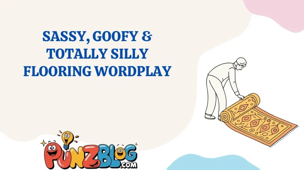 Sassy, Goofy & Totally Silly Flooring Wordplay