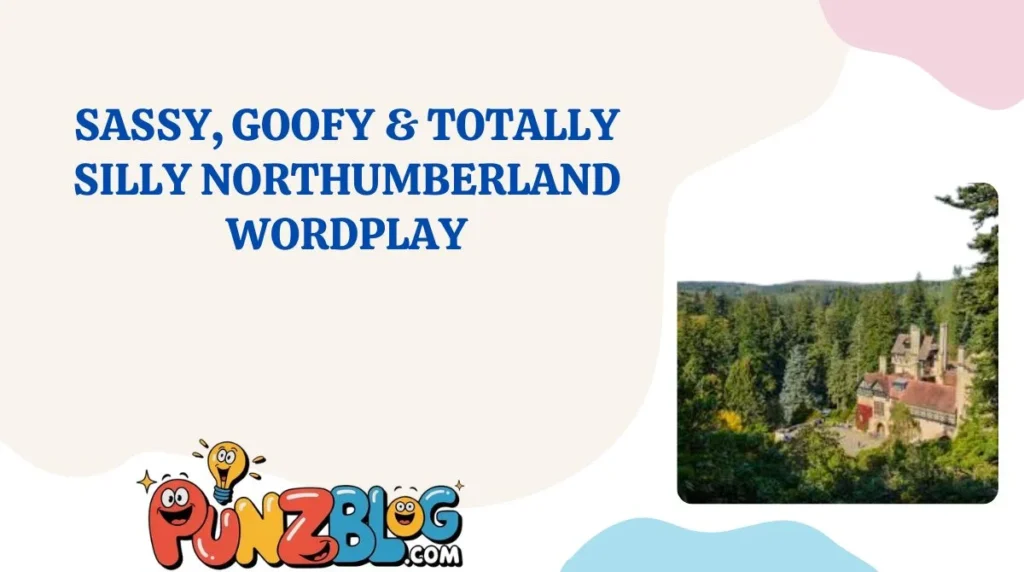 Sassy, Goofy & Totally Silly Northumberland Wordplay
