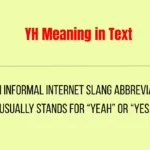 YH Meaning in Text
