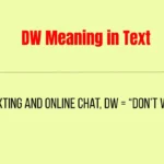 DW Meaning in Text