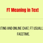 FT Meaning in Text